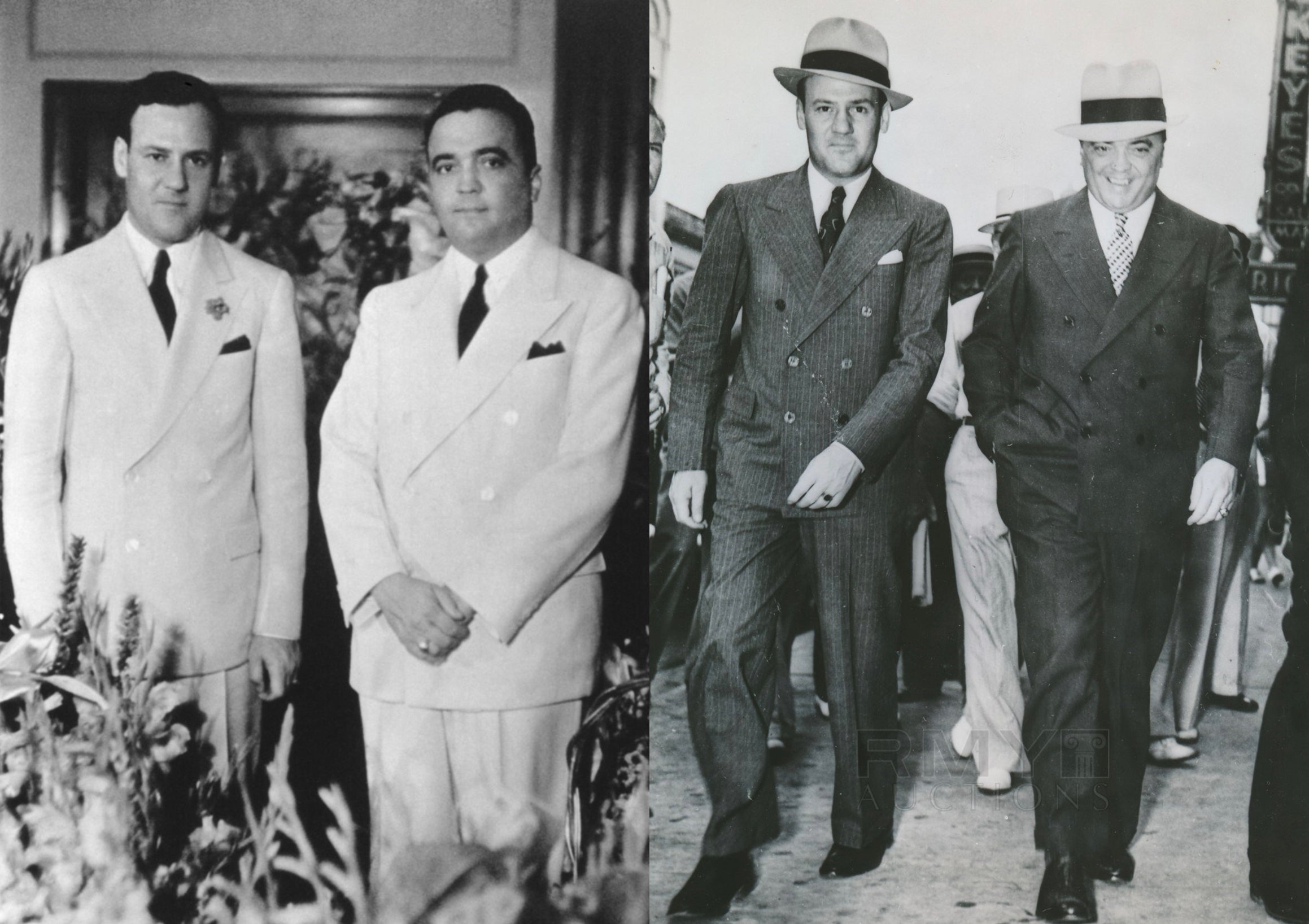 Lo compartían todo, hasta el gusto por un tipo de trajes. Era frecuente que Hoover y Tolson vistiesen conjuntados y en los mismos tonos.