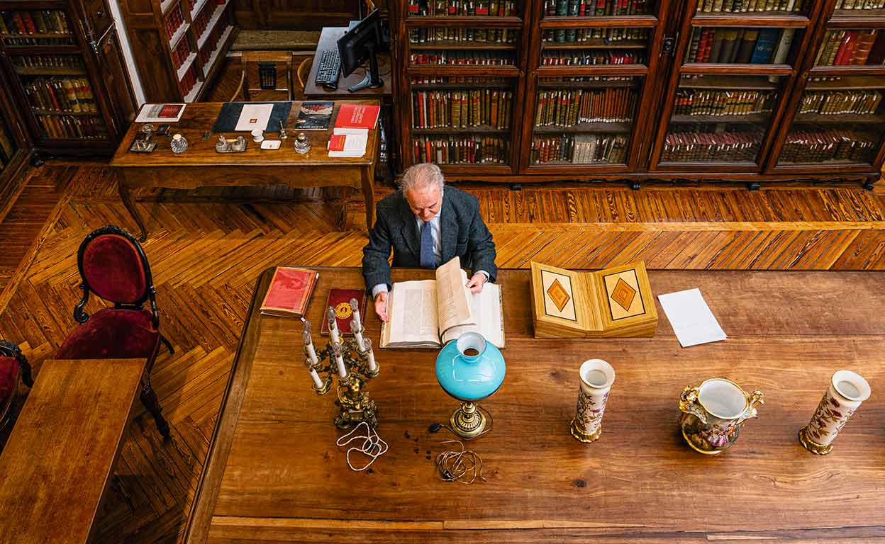 Cuando tu oficina es el Palacio Real