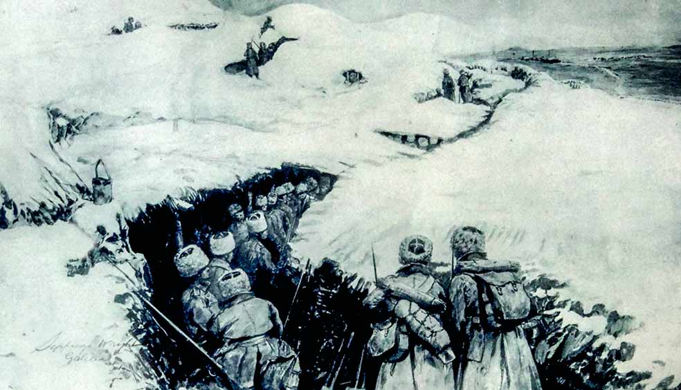 Los rusos vencieron a las tropas austrohúngaras en la batalla de Galitzia (actual Ucrania) durante la Primera Guerra Mundial.