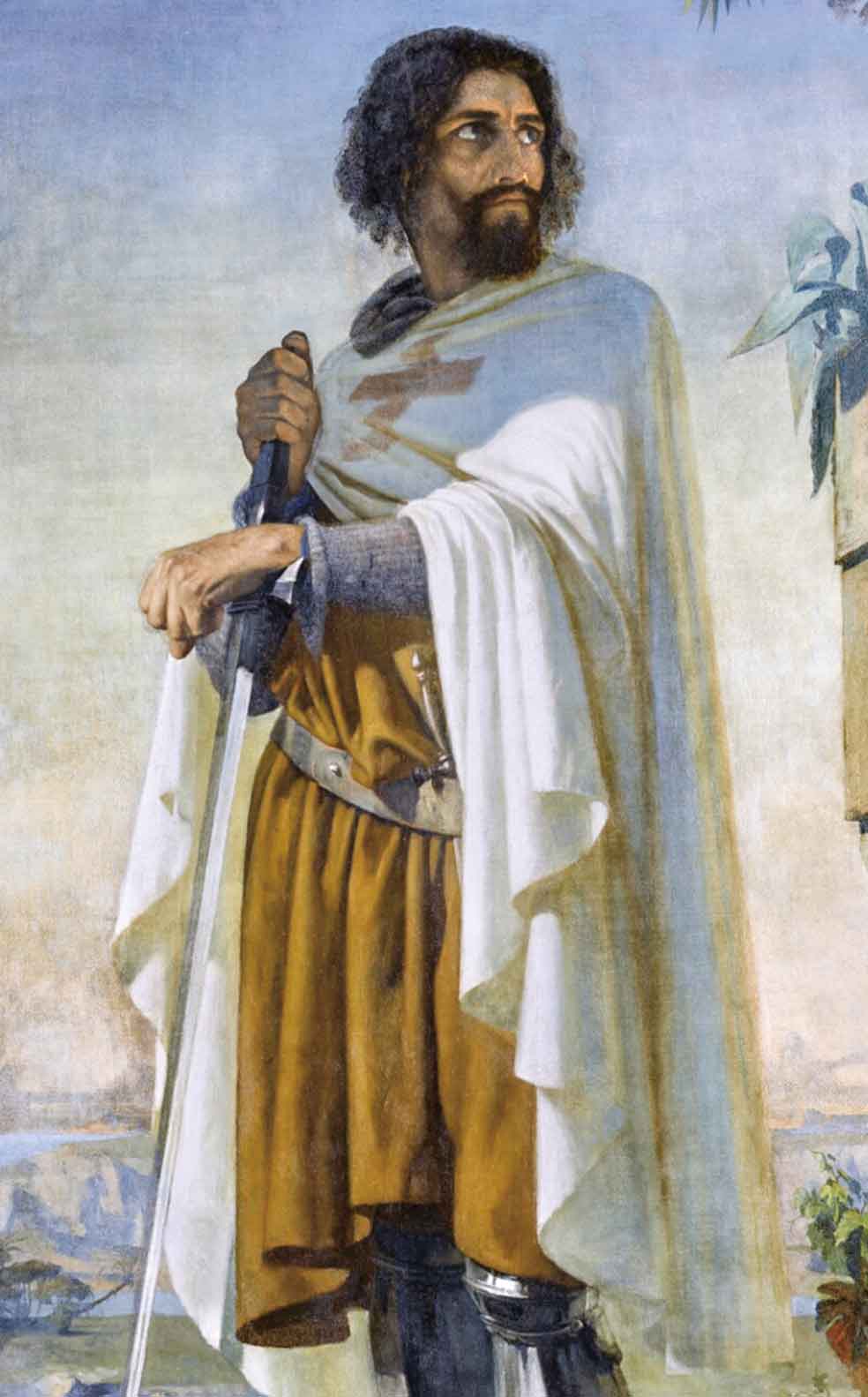 Hugo de Payns –un guerrero francés muy religioso– fundó en el siglo XII la Orden del Temple para proteger a los peregrinos cristianos en Tierra Santa.