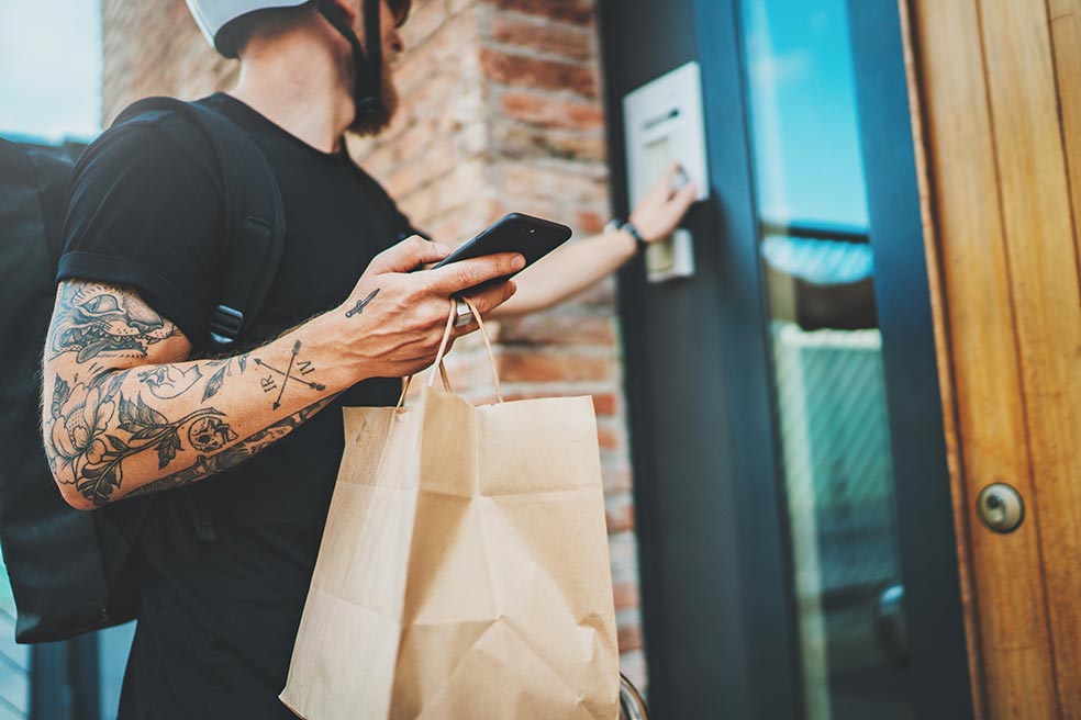 En 'food delivery' llegó en pandemia para quedarse.