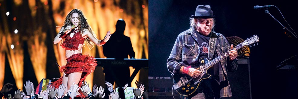 Neil Young y Shakira son dos de los artistas que en 2021 han vendido derechos a fondos de inversión. Las discográficas, con miedo a perder sus mejores activos, respondieron con ofertas millonarias a artistas como Springsteen o Bob Dylan.