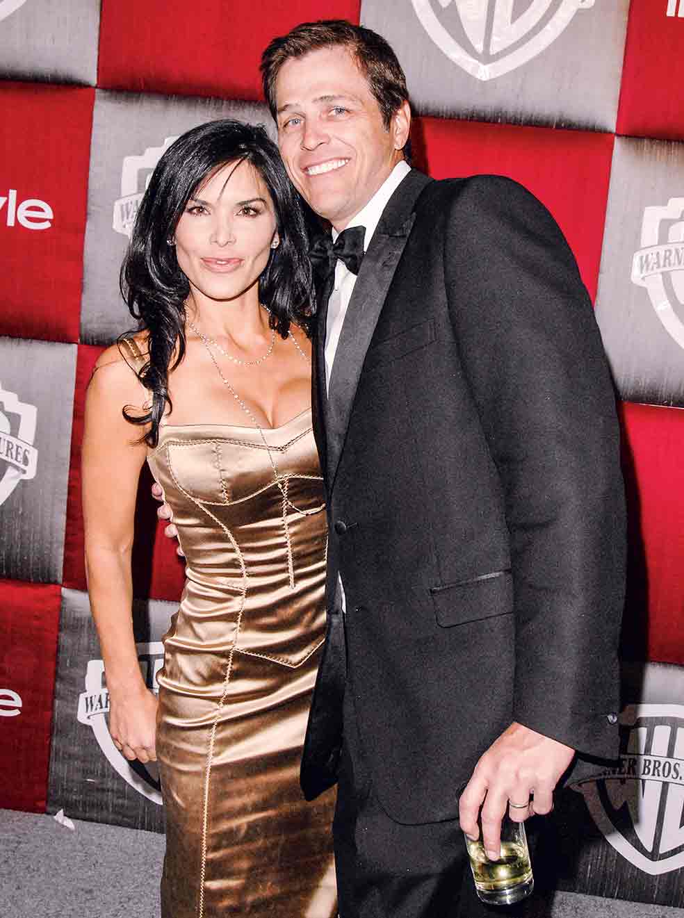 Lauren Sanchez con Patrick Whitesell, su primer marido, al que estuvo unida entre 2005 y 2019. Lauren y Bezos se conocieron por él.