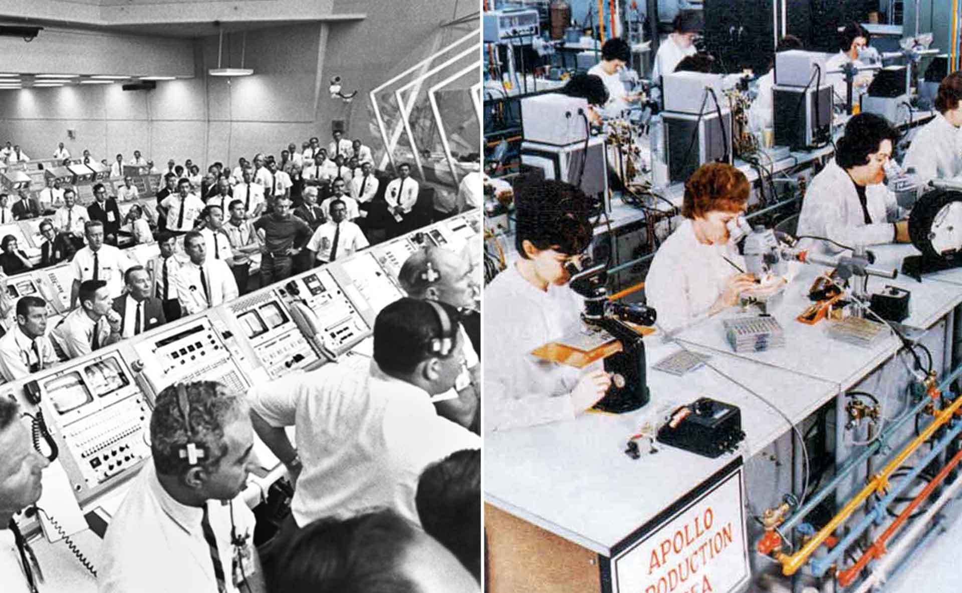 En la sala de mando de Houston casi todos eran hombres, pero en el proyecto participaron muchas mujeres. En Waltham, cerca de Boston, cientos de 'costureras' hicieron realidad tangible el código de Hamilton. Crearon circuitos que salvaron la vida a los astronautas varias veces, como cuando un rayo alcanzó la cápsula del Apolo 12.