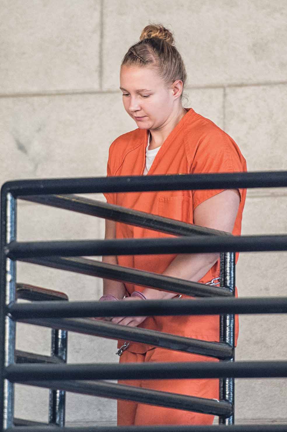 Winner cinco días después de ser arrestada. En el juicio se le impuso una pena ejemplarizante: la más larga nunca dictada contra una persona civil por facilitar información sensible a la prensa.