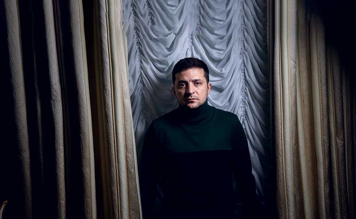 Zelenski, el hombre en medio de la tormenta