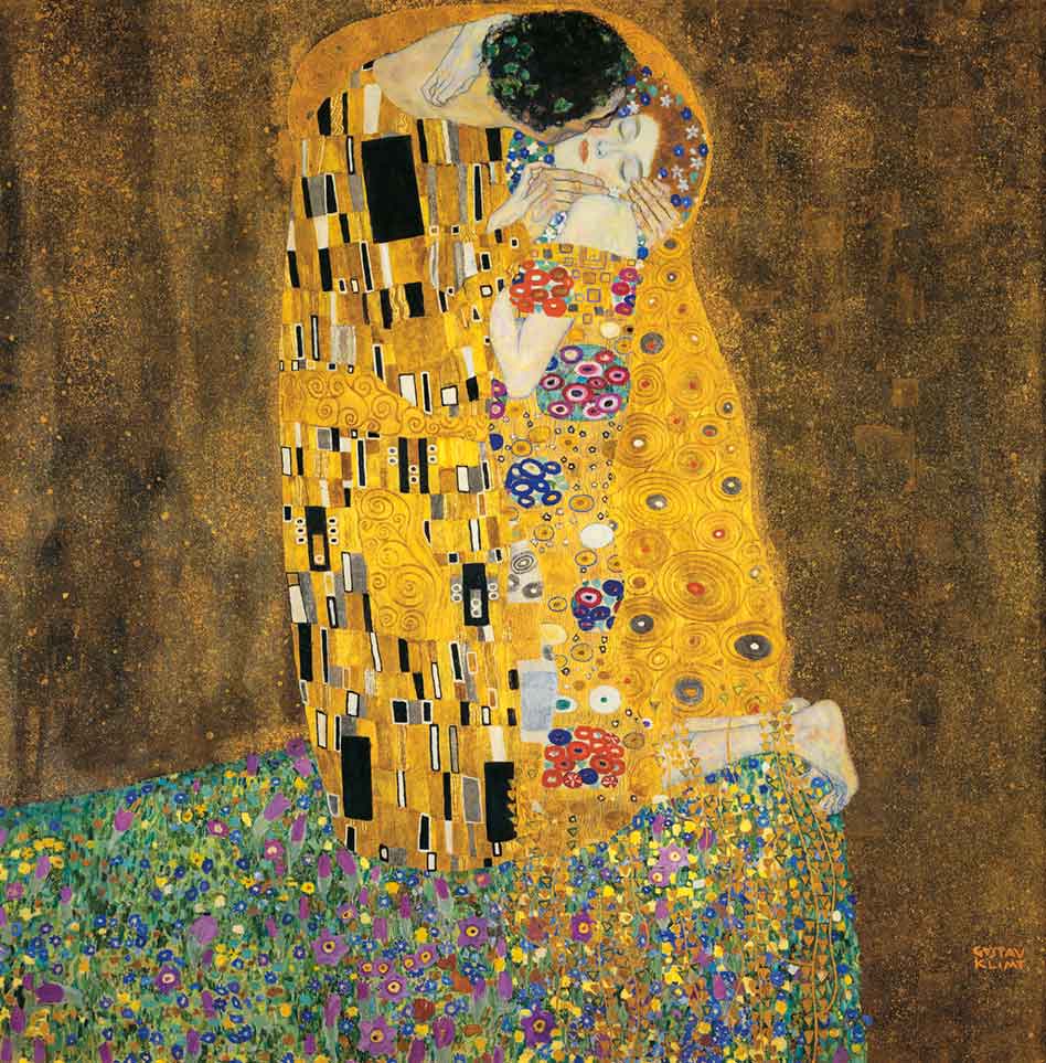 Gustav Klimt (1862-1918). Óleo sobre lienzo.
