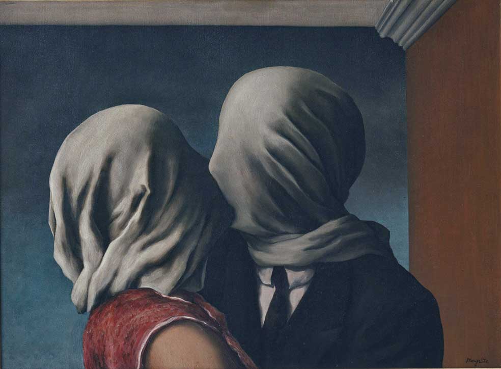 René Magritte (1898-1967). Óleo sobre lienzo.