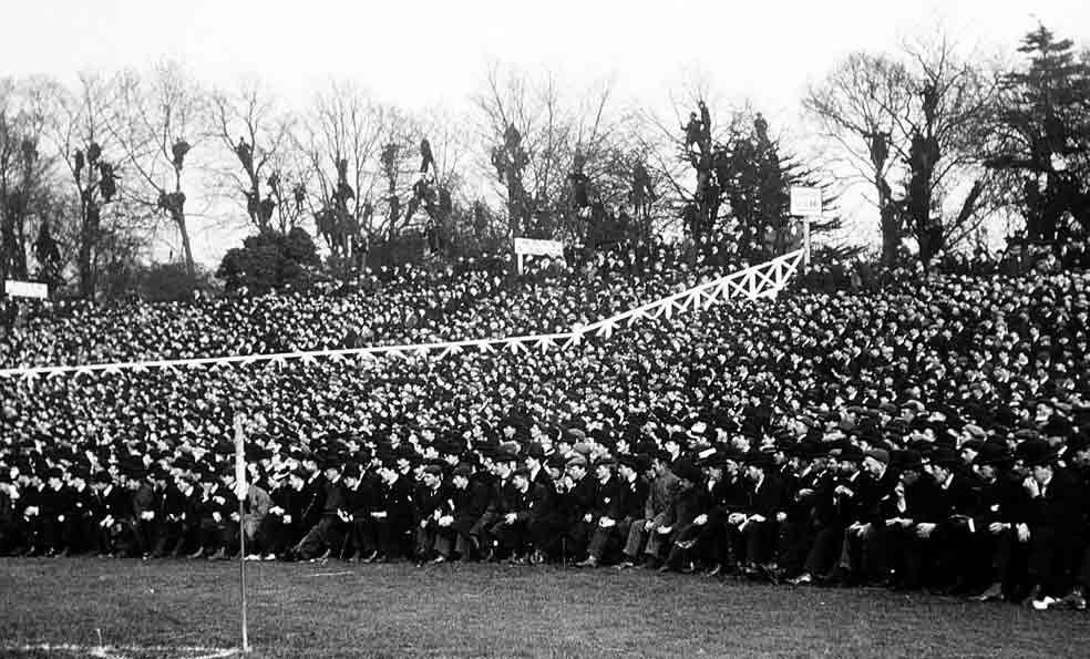 Final de la FA Cup de 1899 en Londres. Hubo más de 70.000 espectadores.|