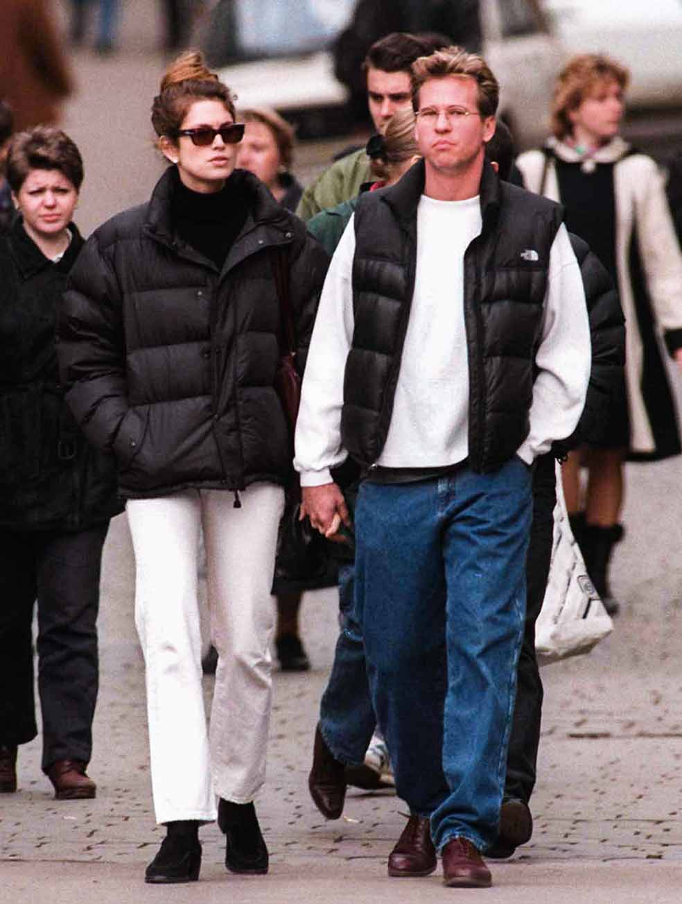 «Podría haber muerto por su amor. Por aquel entonces era la modelo número uno del mundo», presume Val de la que fue su novia en 1996.