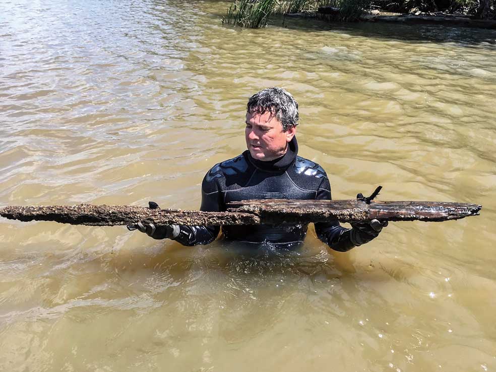 Tras años de estudio, Ben Reines halló, en 2018, los restos del Clotilda. Los expertos afirman que se trata del barco negrero en mejor estado que se haya encontrado jamás. Incluso es posible que se hayan conservado trazas de ADN de los esclavos.