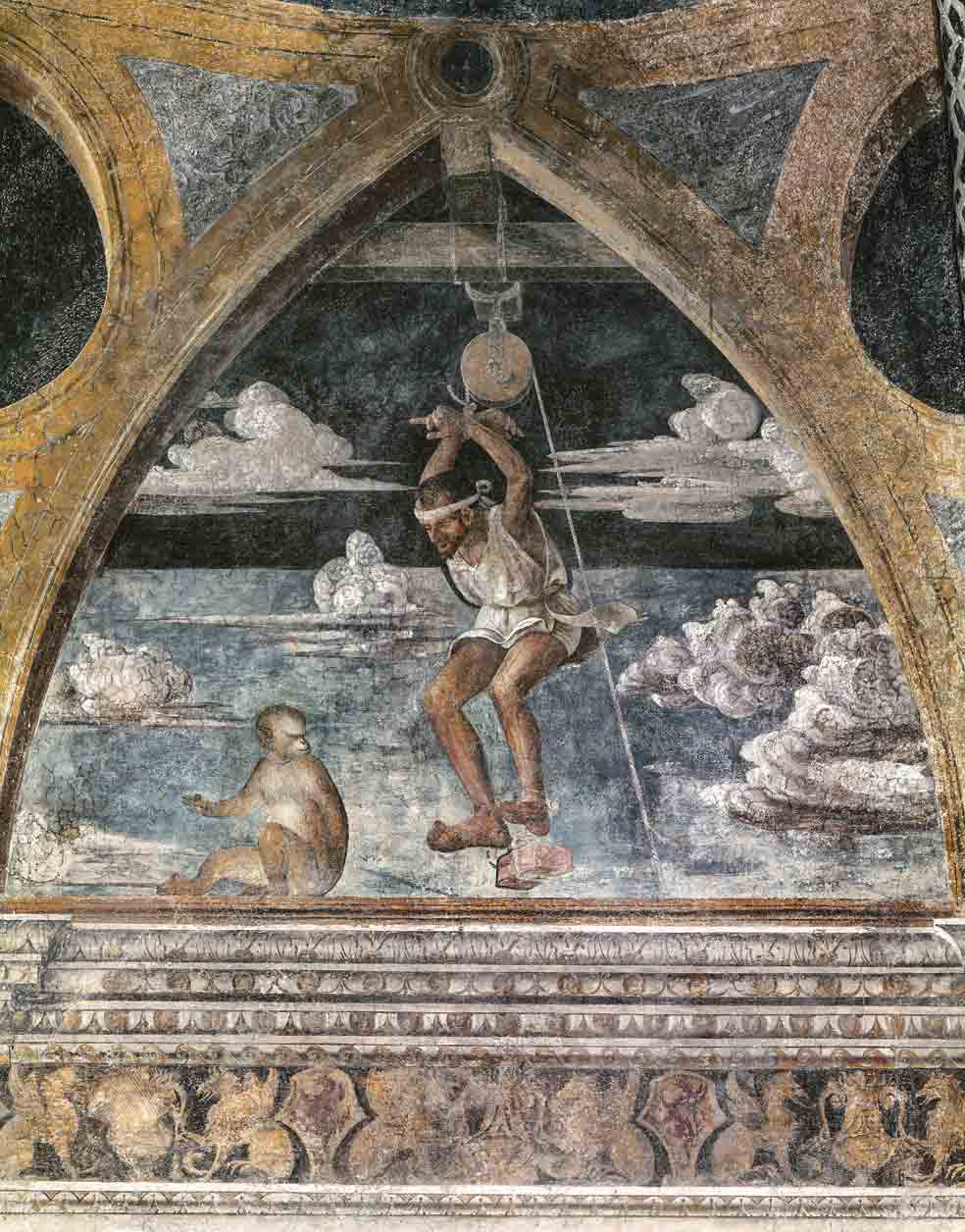 Magallanes utilizó la tortura de la garrucha para castigar al astrónomo Andrés de San Martín, amotinado en Puerto San Julián. La víctima acaba descoyuntada