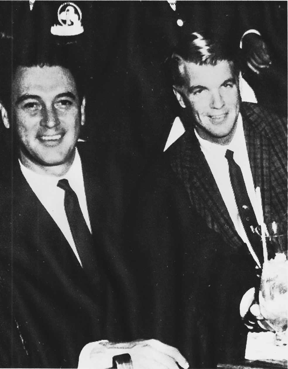 Con Lee Garlington, que fue su pareja durante dos años y, según Hudson, el verdadero amor de su vida. Garlington lo dejó por el total secretismo en el que debían vivir su homosexualidad.