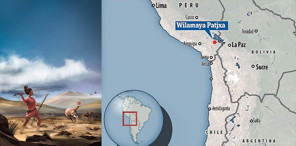 El análisis del esmalte dental desvela que las mujeres derribaban vicuñas y venados andinos. Además, eran casi adolescentes y tenían alto rango. El hallazgo se ha realizado en el yacimiento de Wilamaya Patjxa (Perú).