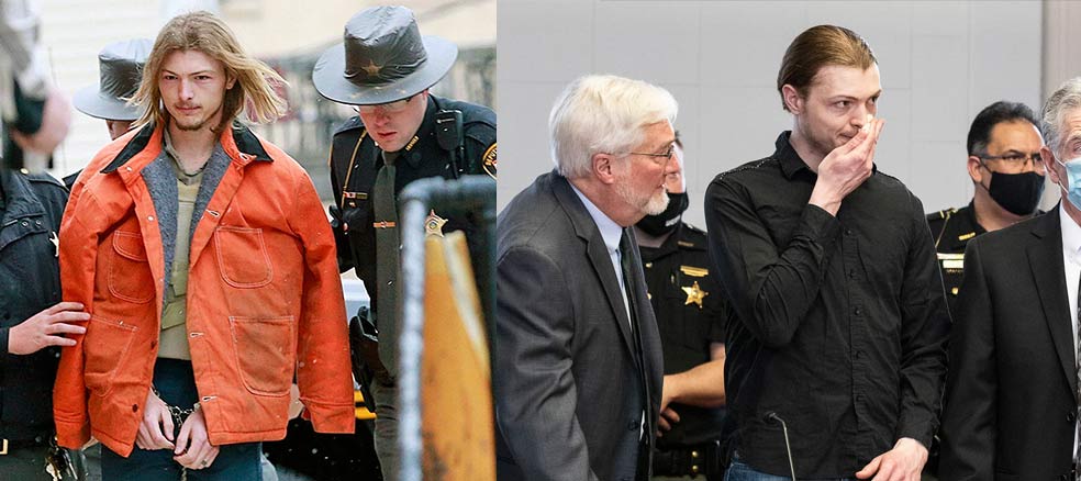 Edward 'Jake' Wagner, de 20 años cuando se cometió el crimen, había tenido una relación intermitente con Hanna Rhoden desde que esta tenía 13 años. Eran padres de una niña de tres años, Sophía, motivo de la disputa. Ella tenía, además, otro hijo, fruto de otra relación. En 2021, Jake se confesó autor de cinco de los ocho asesinatos.