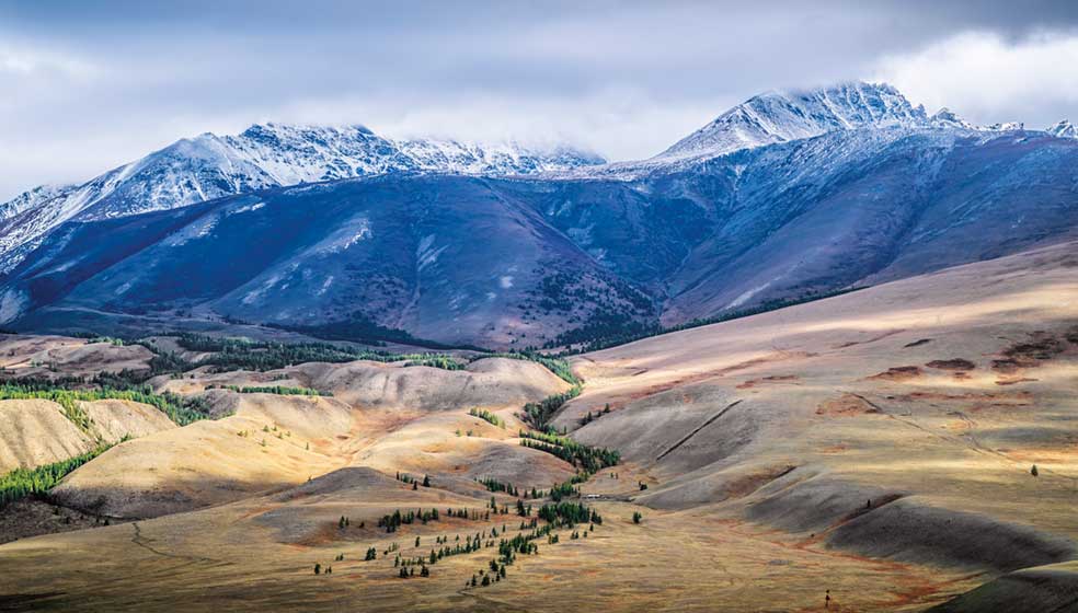 El valle de Chu, en Kirguistán, donde aparecieron los restos que confirman el origen de la peste. |