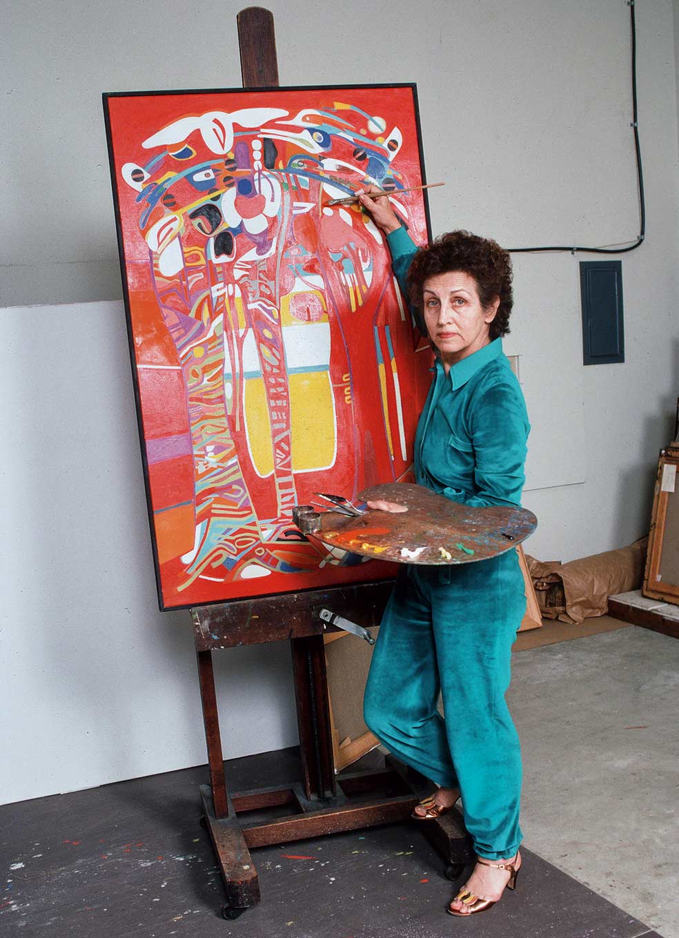 Picasso intentó que los marchantes vetaran sus obras, pero Françoise Gilot continuó con su carrera y logró ganarse la vida como pintora. |