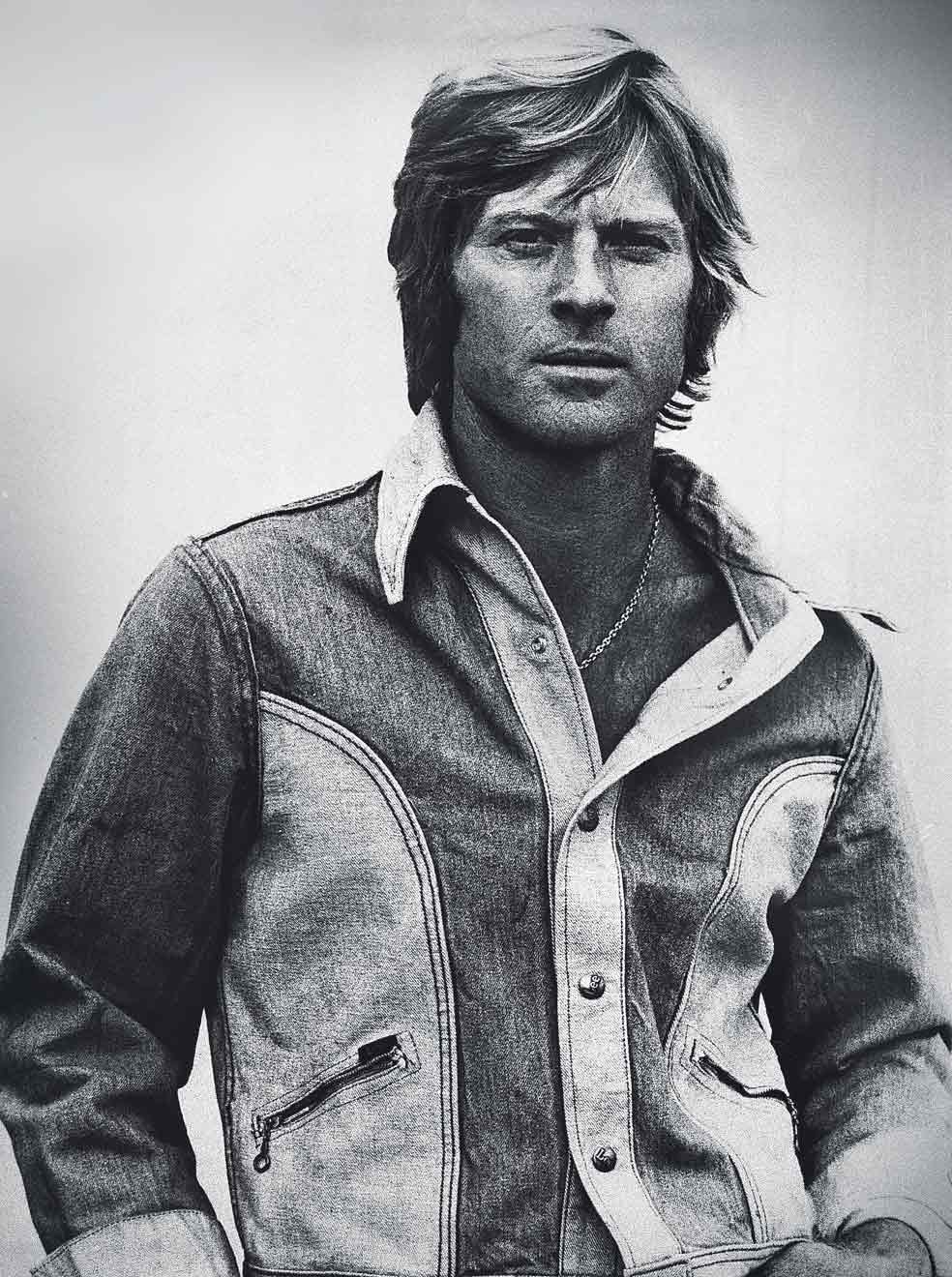 Un joven y atractivo Robert Redford, en 1977, a los 40 años, cuando había participado en la serie de televisión Predators. |