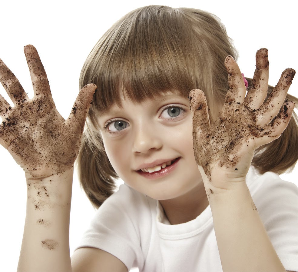Imagen - EN UNAS MANOS SUCIASQue los niños jueguen en el jardín o en un parque fortalece su sistema inmunológico. Conviene lavarse las manos allí donde pueda haber patógenos o tóxicos químicos, pero no es tan necesario tras acariciar al perro de compañía. El cepillo de dientes debería estar a más de dos metros del retrete, ya que al tirar de la cadena parte de los contenidos se aerosolizan.