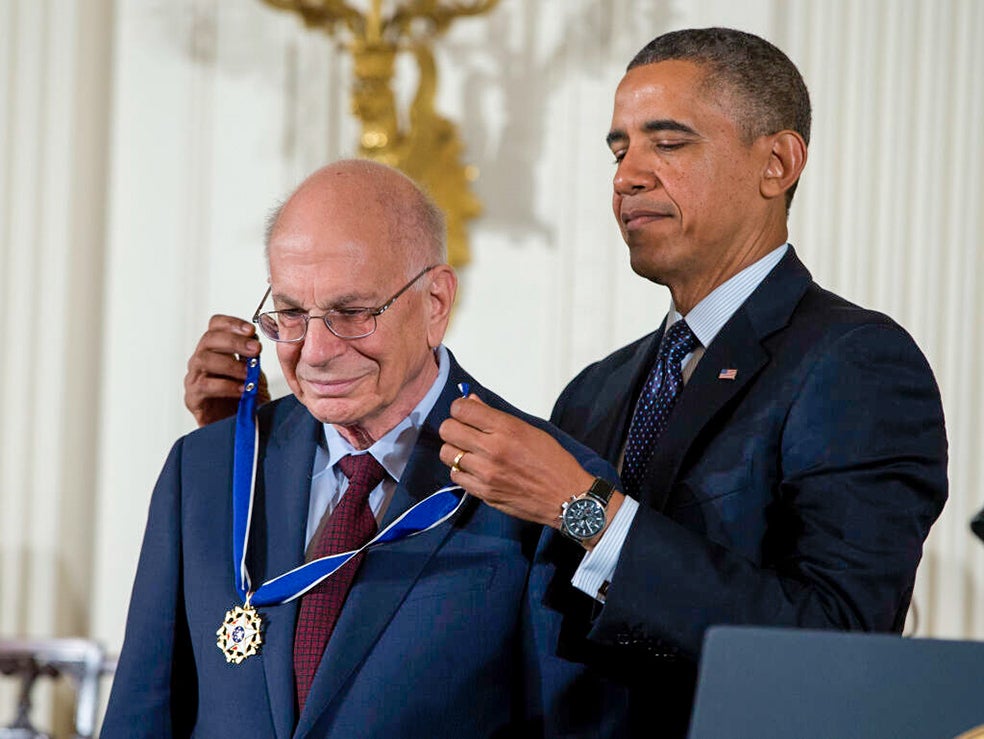 Kahneman es el único psicólogo que ha ganado un premio Nobel, aunque fue el de Economía, en 2002.