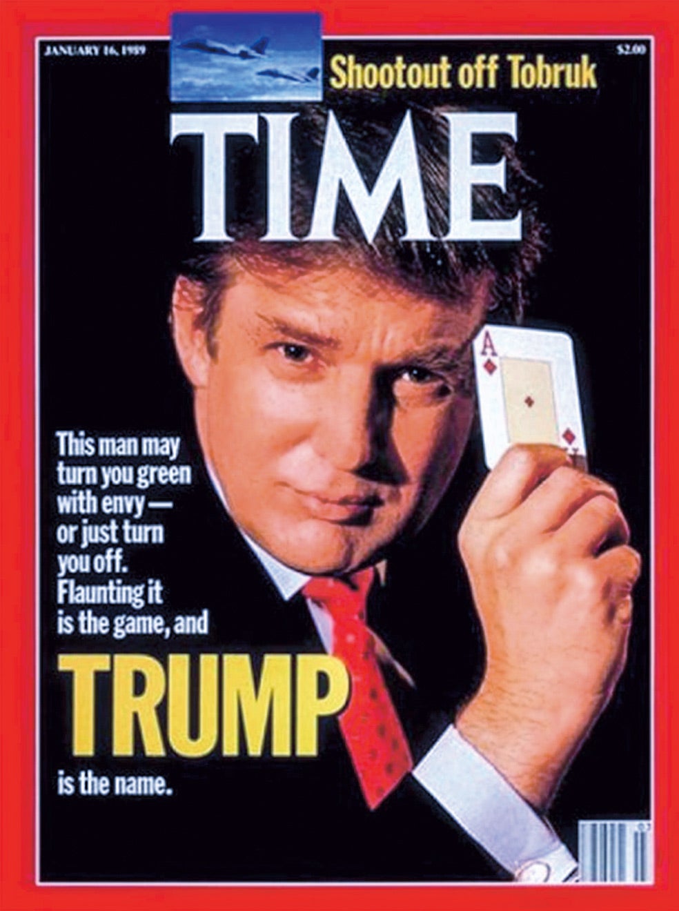 Para Haberman, Trump vive anclado en los años ochenta. Por ejemplo, «le encanta hablar de todas las veces que ha sido portada del Time, una revista que dejó atrás sus mejores tiempos hace mucho».