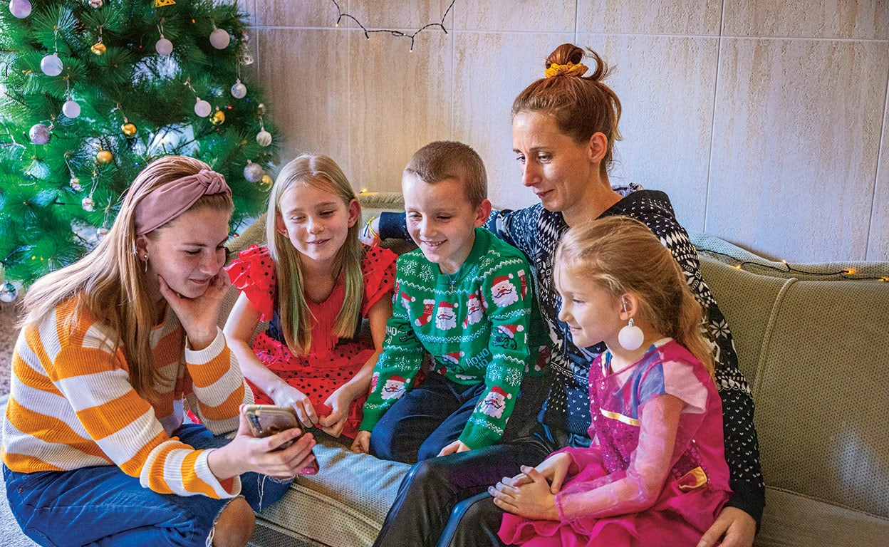 La angustia de tener a papá en el frente