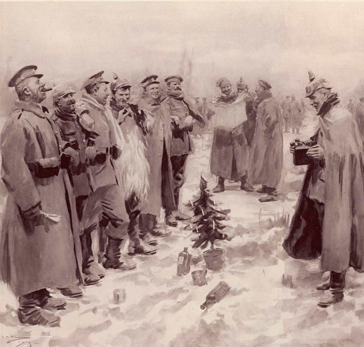 La tregua de Navidad, breve historia de una insumisión