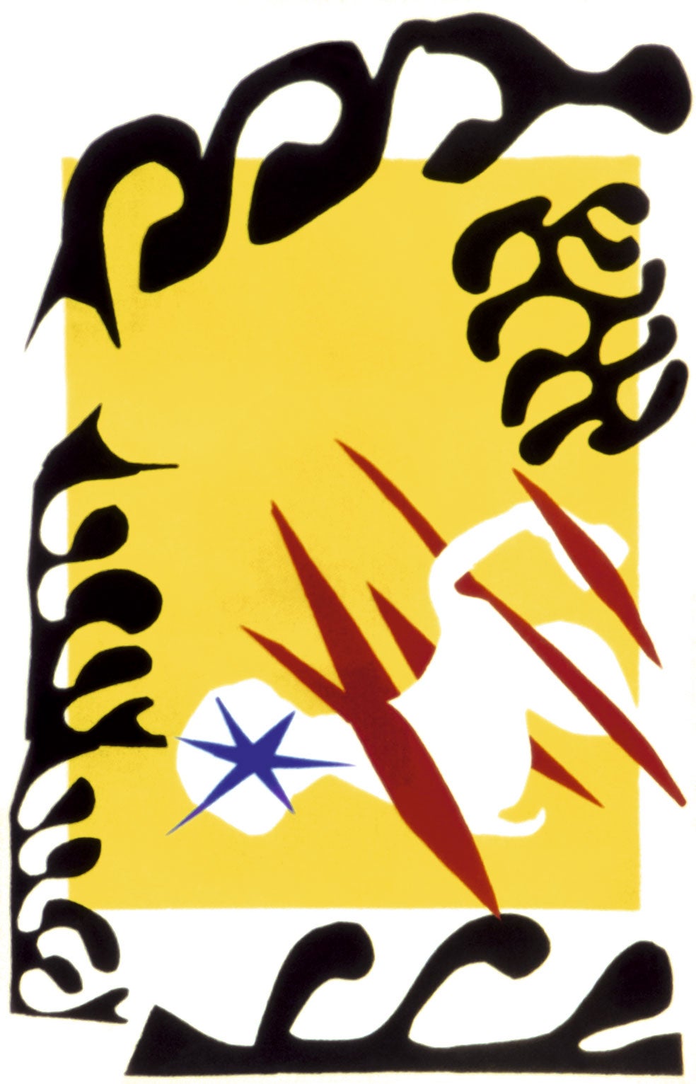 La pesadilla del elefante blanco, obra de Henri Matisse, de 1943.