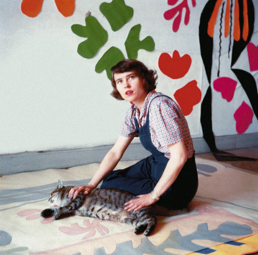 Annelies Nelck fue modelo de Matisse para numerosos dibujos y continuó en su estudio en la época de los recortables. Solo se marchó para casarse, lo que irritó enormemente al maestro, que no entendía que renunciase al trabajo artístico.