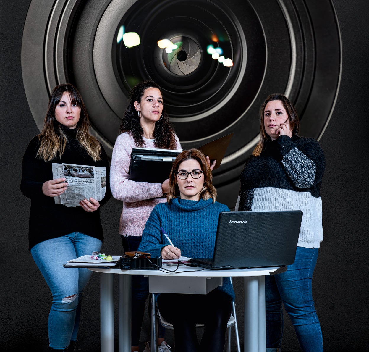 La batalla de cuatro víctimas: es nuestra intimidad, no es tu porno