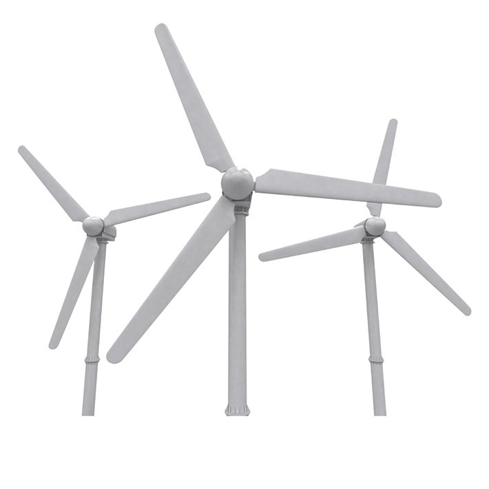 Imagen - Molino eólico: Neodimio, disprosio, lantano, cerio, praseodimio, terbio, itrio // 600 kg