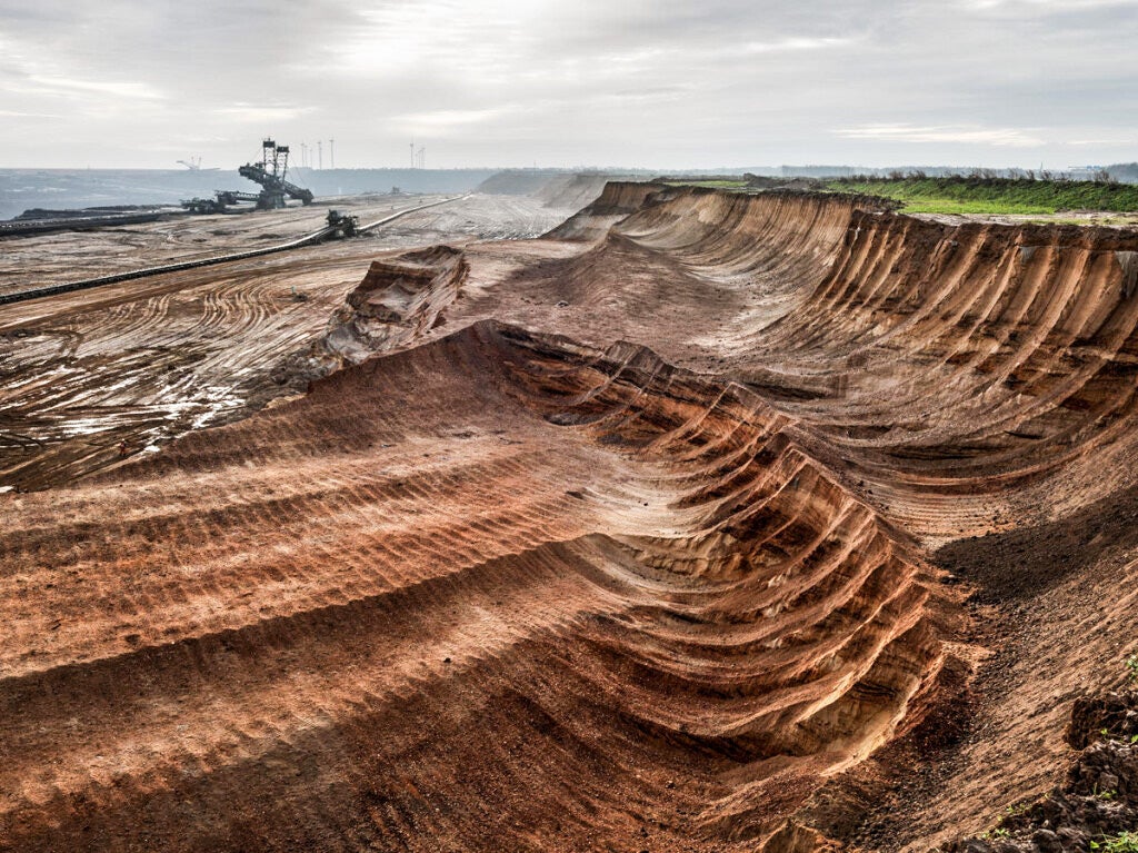 Mina de carbón en Renania del Norte.