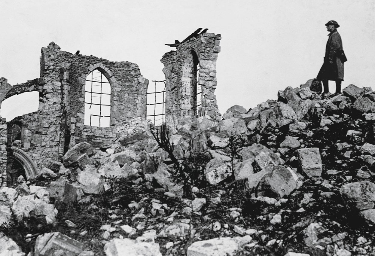 La batalla de Verdún (Francia) fue la más larga de la guerra y la segunda más sangrienta tras la del Somme. |