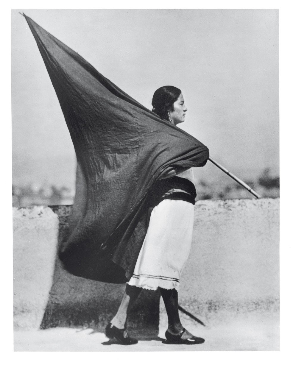 Tomada en 1928, una de las fotografías que hizo en sus viajes por México, donde murió a los 45 años.