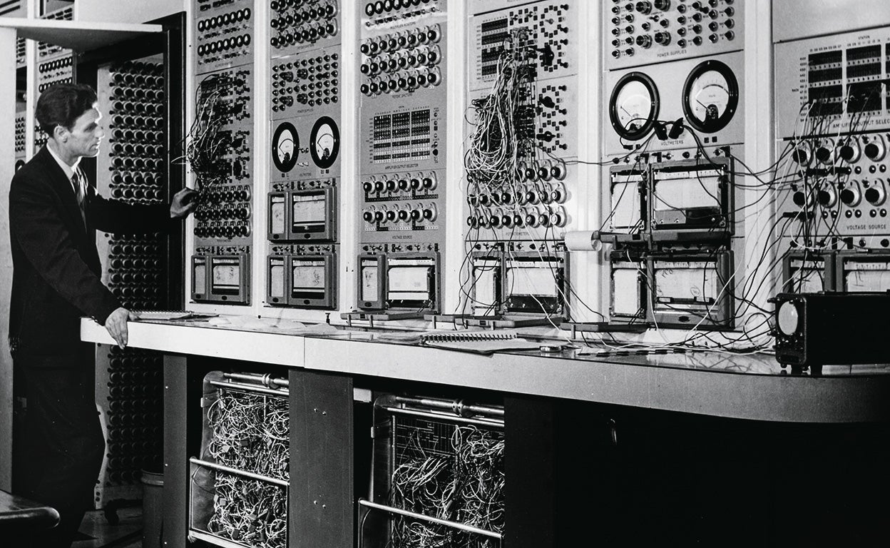 El hombre que retrataba ordenadores