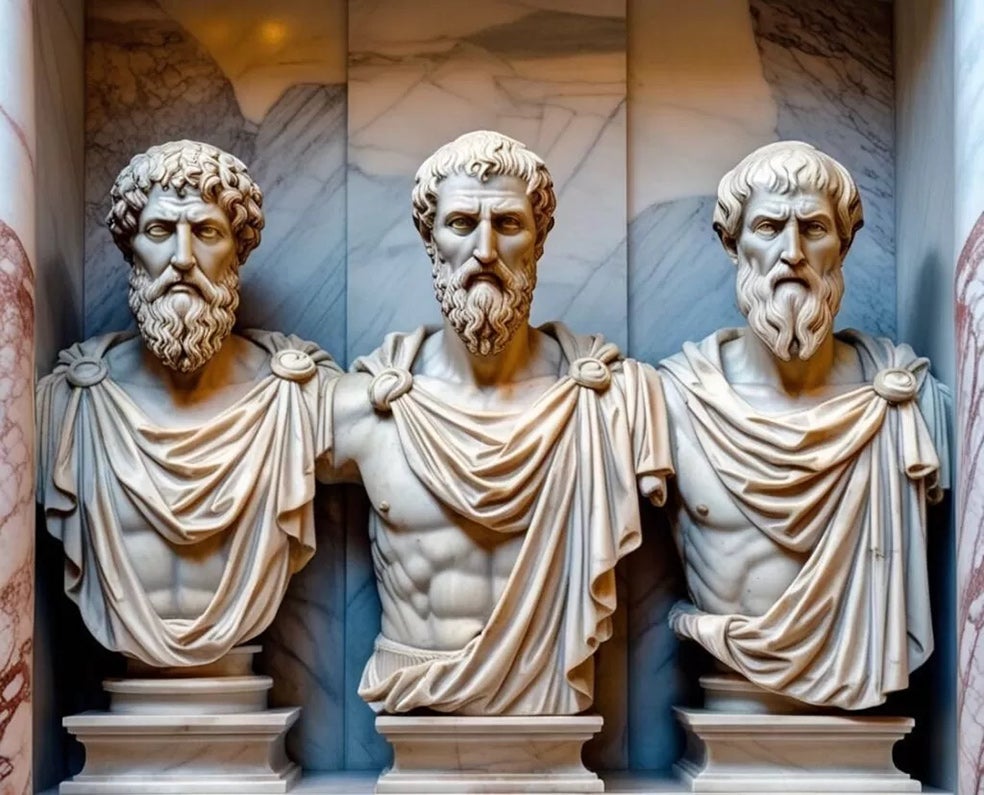 Para los estoicos, debemos hacer una distinción entre lo que podemos y no podemos controlar, y dejar de preocuparnos por las cosas de la segunda categoría. Es más fácil decirlo que hacerlo, pero ¿qué no lo es? 1. «No es pobre el que tiene poco, sino el que mucho desea» (Séneca) | 2. «No se llega a campeón sin sudar» (Epictero) | 3. «La dulzura, cuando es sincera, es una fuerza invencible» (Marco Aurelio)