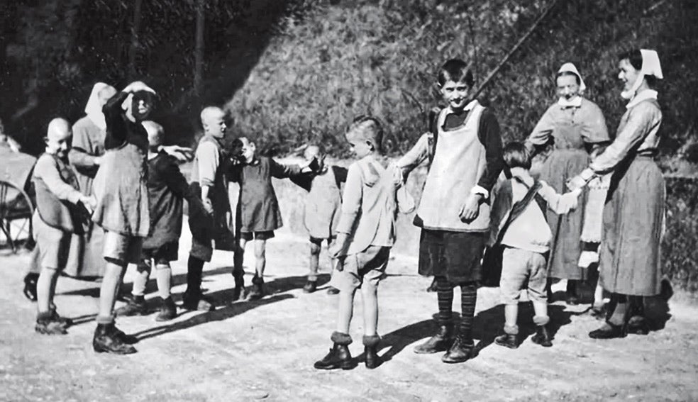 Niños con trastornos mentales en la Alemania de 1930. Los nazis asesinaron a miles de menores y esterilizaron a 400.000 personas.
