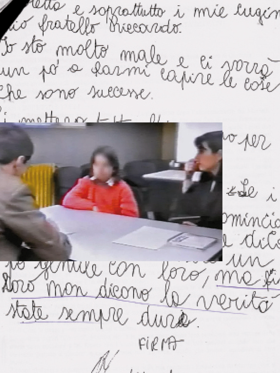 Imagen - El vídeo con las declaraciones de una de las niñas