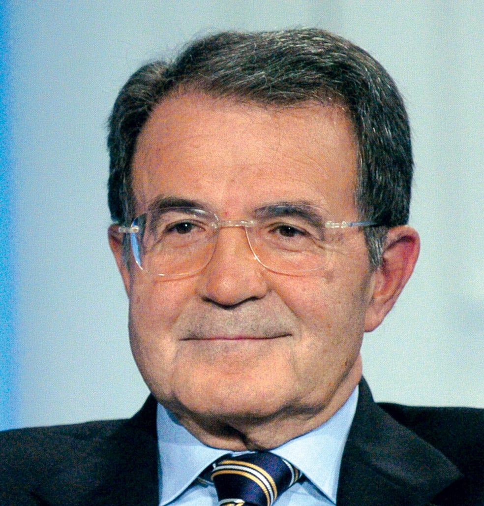 Imagen - Romano ProdiEx primer ministro de Italia y de la Comisión Europea. Hizo el doctorado. Le gusta recordar: «Uno de mis hogares intelectuales es Londres».