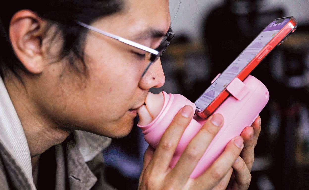 El beso virtual más real (aunque sin lengua, todavía...)