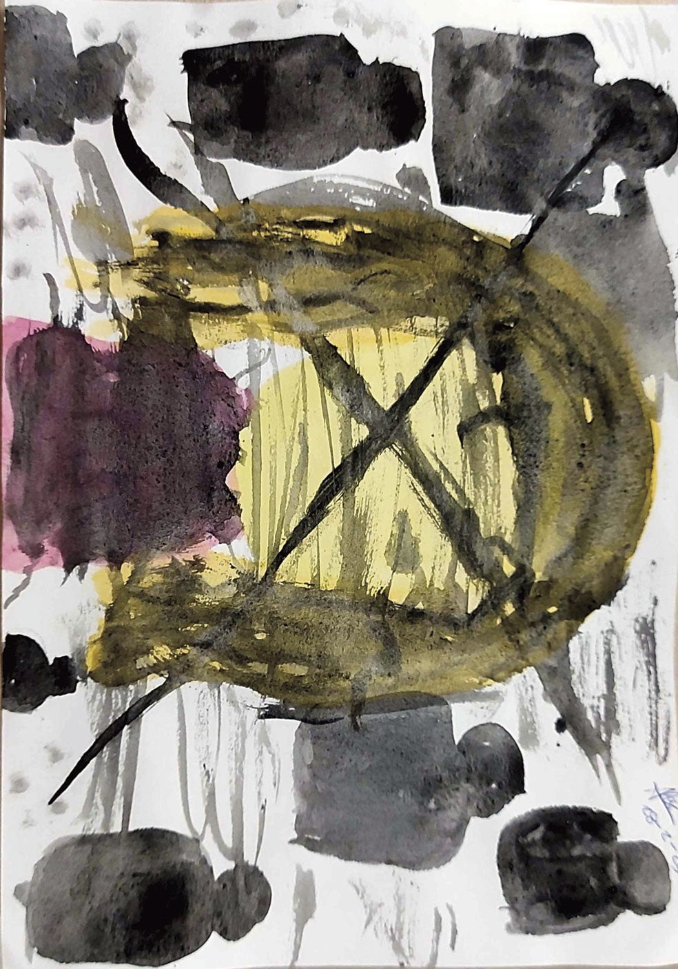 Los psiquiatras se ayudan de los dibujos de los menores para averiguar sus dolencias. Este lo ha realizado un chico de 16 años. Los expertos desvelaron que padece «experiencias traumáticas de índole sexual, sintomatología ansioso-depresiva y confusión de identidad».