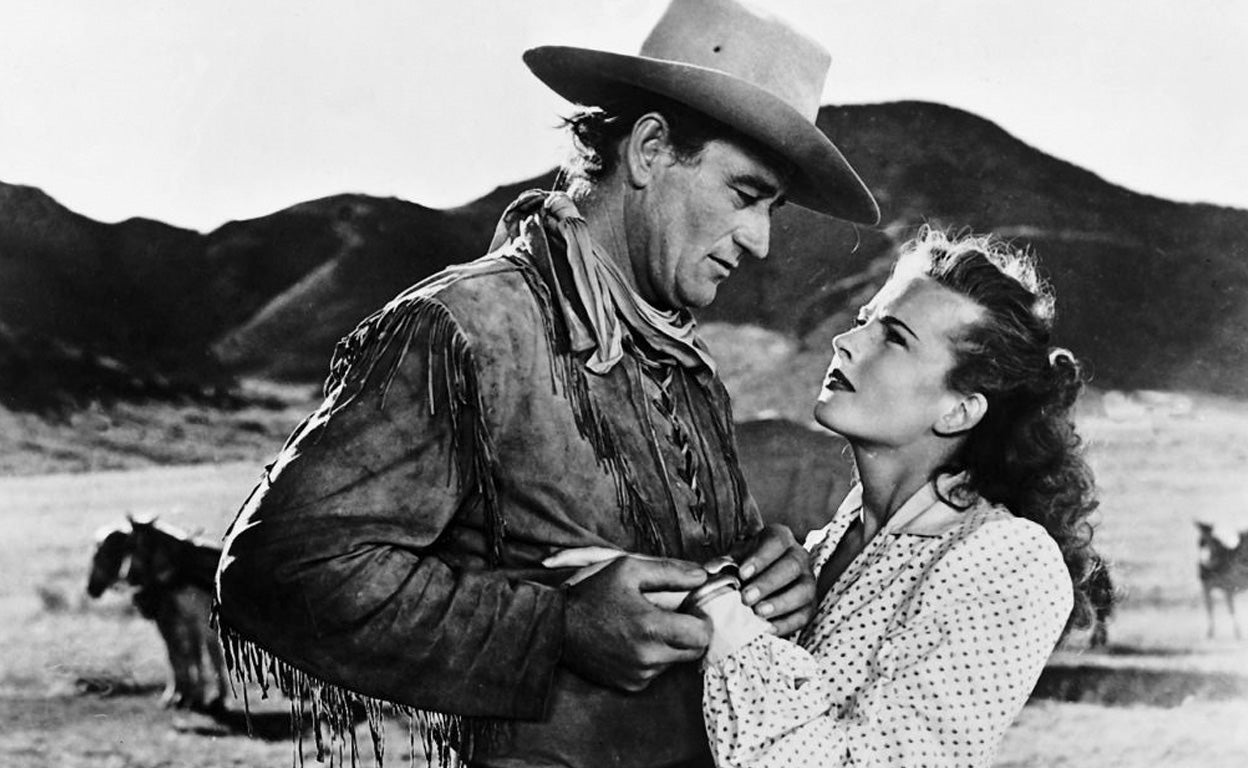 'Río Rojo', retrato de un John Wayne bestial, viril, portentoso