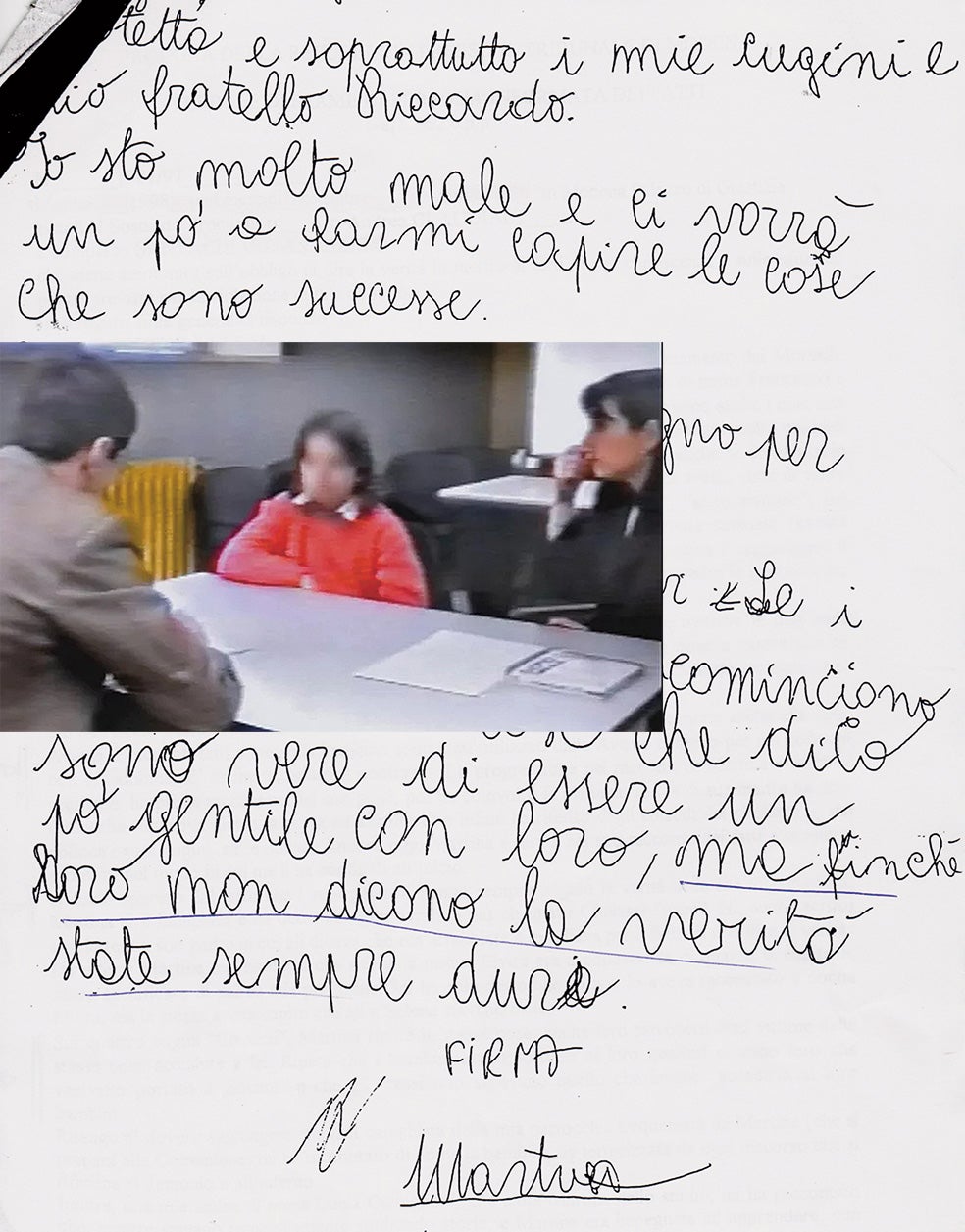 Imagen - «El vídeo con las declaraciones de una de las niñas»