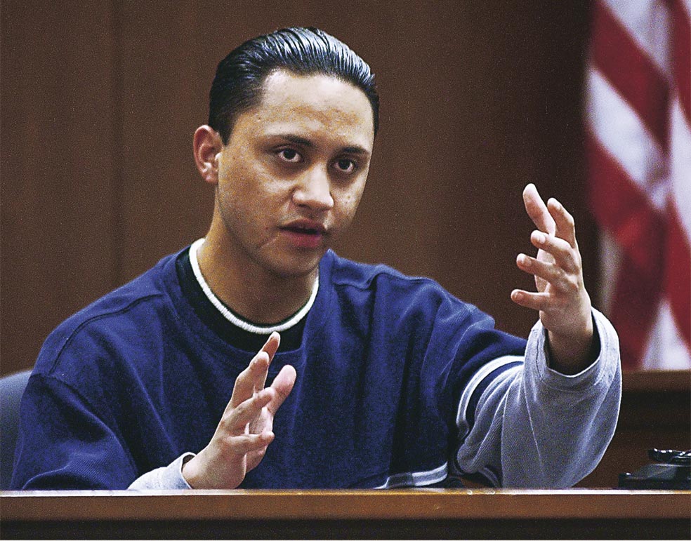 Vili declara durante un juicio en 2002.