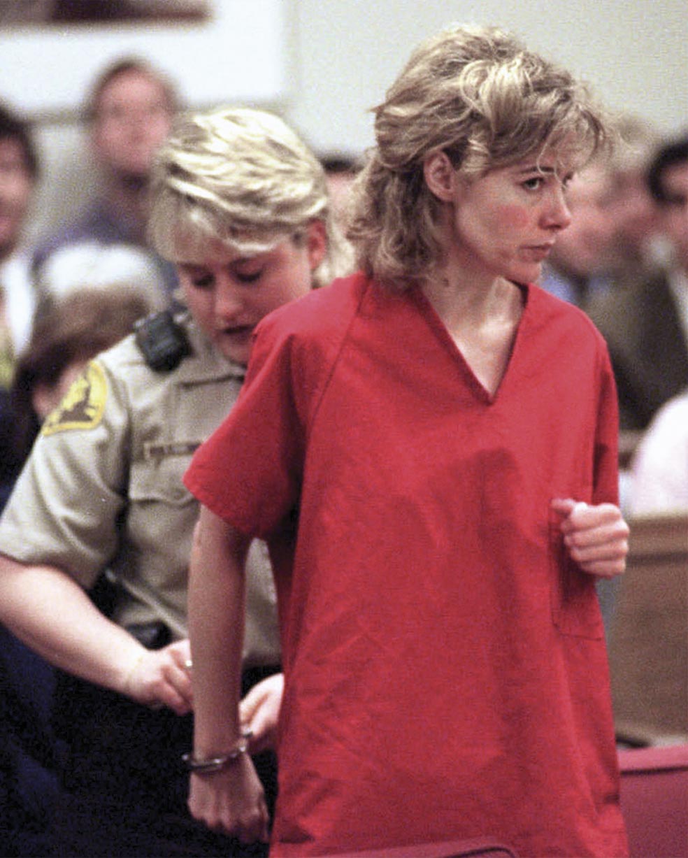 Mary Kay en febrero de 1998, tras perder su libertad condicional al ser hallada con Vili en un coche y ser enviada otra vez a prisión.