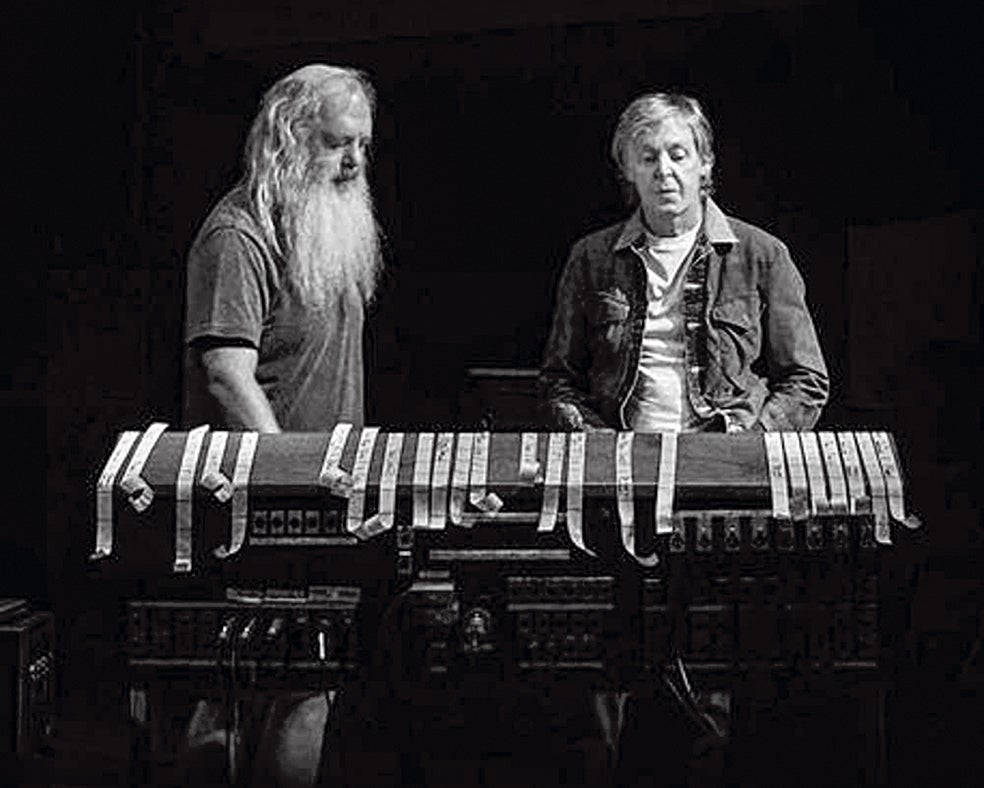 Con sir Paul McCartney.