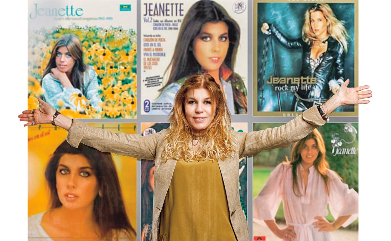 Jeanette: «Doy la imagen de una niña romántica y sosita y, al revés, tengo un carácter brutal»