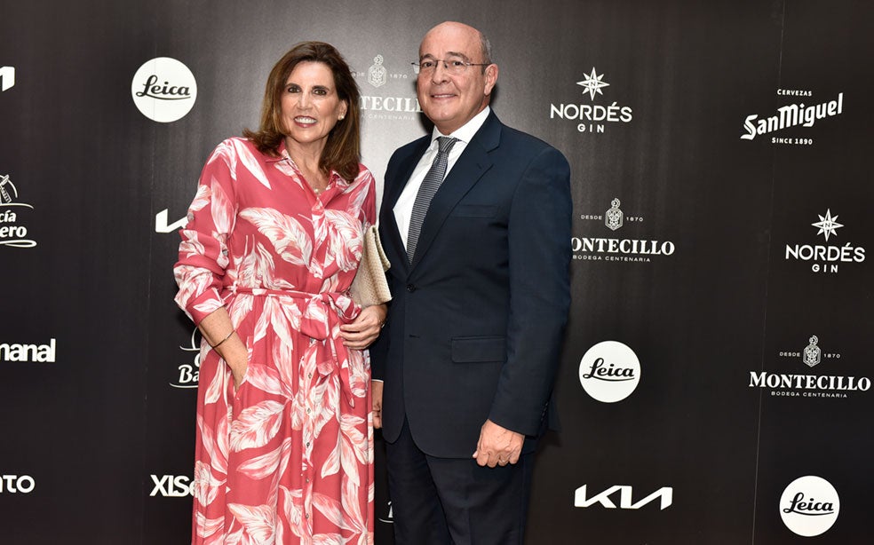 El coronel de la Guardia Civil, Diego Pérez de los Cobos, y su esposa, Graciela Almiñana.