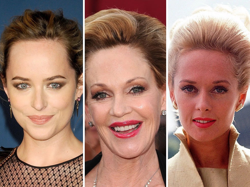 Las actrices Dakota Johnson, su madre —Melanie Griffith— y su abuela, Tippi Hedren. Muchos productores de Hollywood están convencidos de que el llamado factor 'It', ese especial carisma de ciertas celebrities, es mayormente hereditario. Por eso, no dudan en apostar por los vástagos de las antiguas glorias del cine.