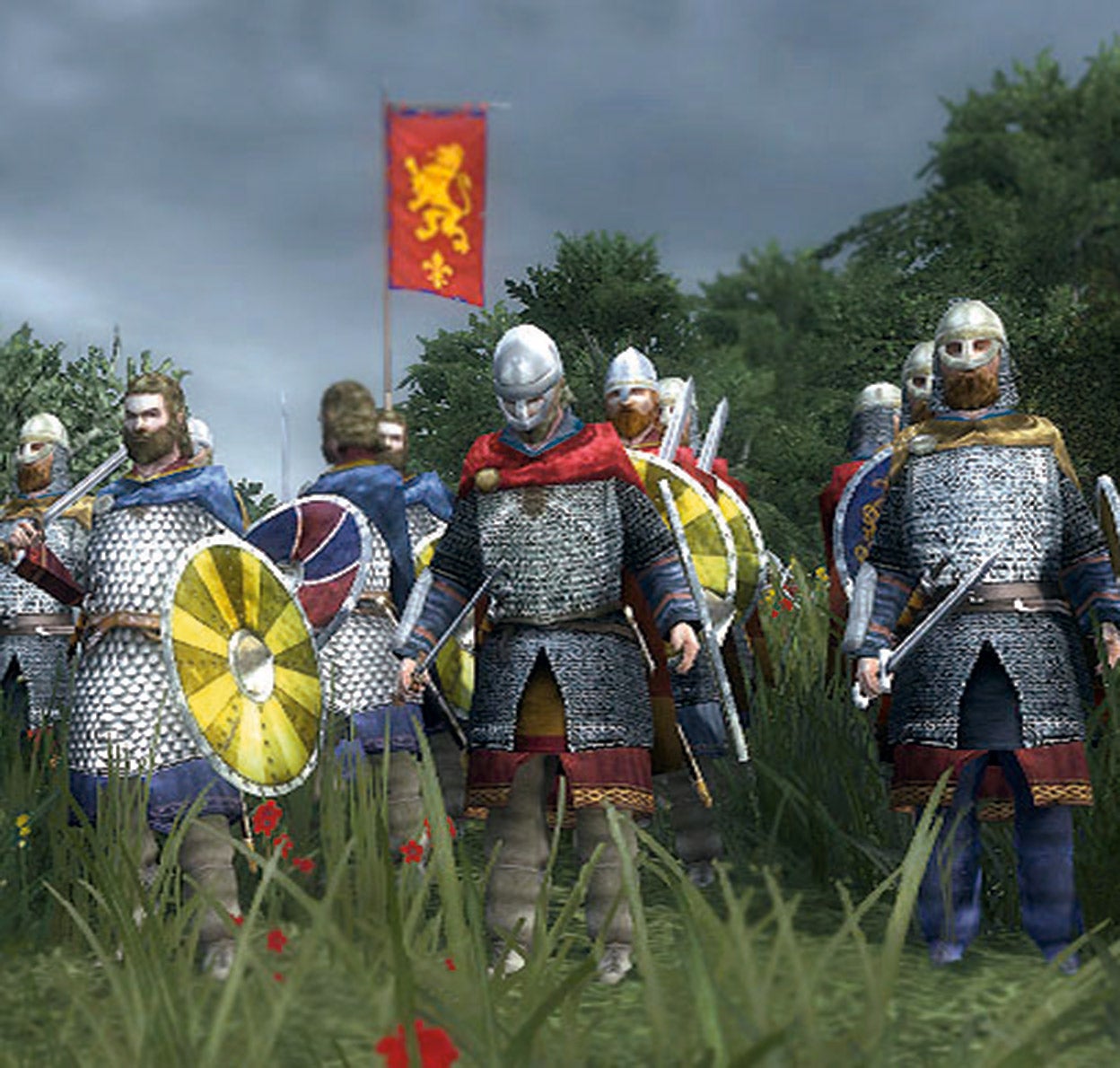 Imagen - ¿Tenían espíritu militar? Según el historiador Griffith, sus éxitos militares se deben a una peculiar mezcla de «grandes dosis de pragmatismo; un código del honor básico, la lealtad al patrón y el respeto a la ley, usos, religión y tradiciones de su tierra. Estos preceptos se hallaban más enraizados en actitudes civiles que específicamente castrenses [...]. Pocos guerreros vikingos se acomodan a la categoría de soldados regulares. La guerra y la paz eran inseparables en la sociedad. ¿Quién podía dudar de que la espada y el escudo serían necesarios para defender la granja o el barco?».